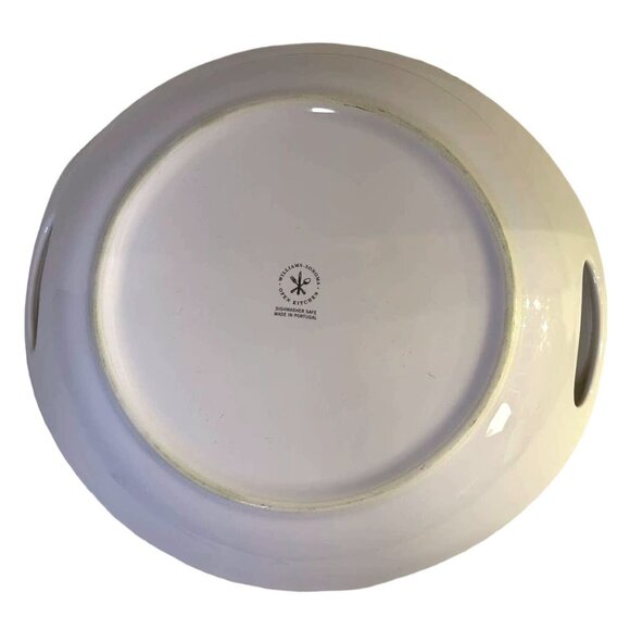 Williams Sonoma Open Kitchen Porcelain 12" Oval Handled Platter RARE **Retired** - Picture 5 of 6